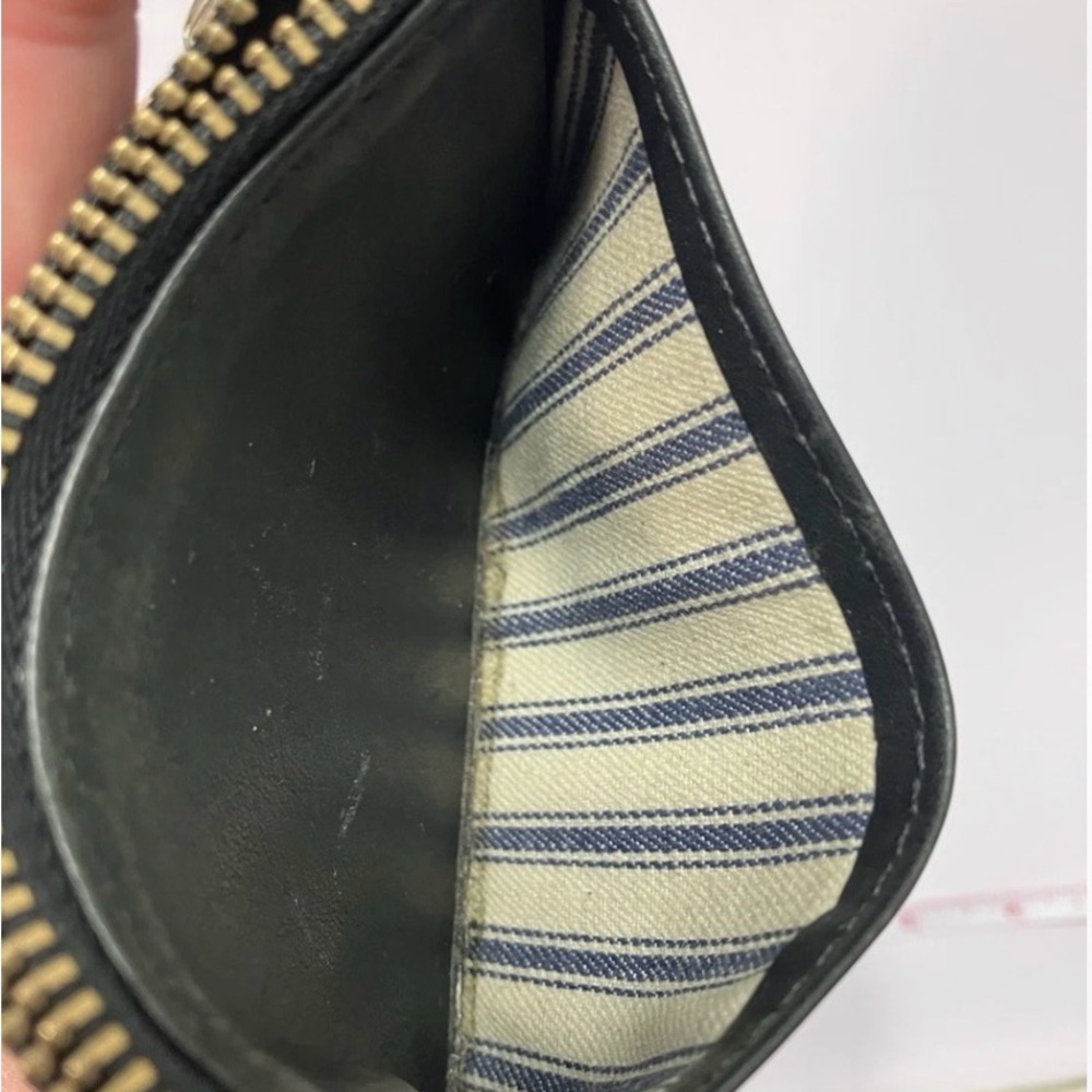 Coach Mini Skinny Case Black 6902 - Picture 3 of 6